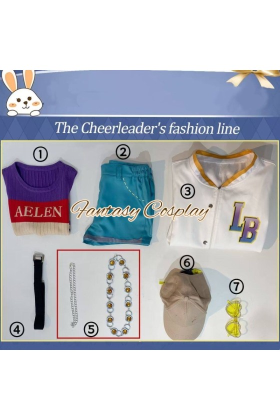 Identity V Cheerleader Lily Barriere OPH.LILY Cosplay Costume